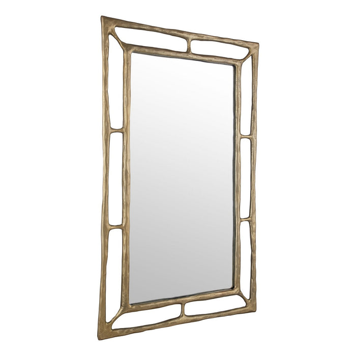 Uttermost 08186 Mirror, Antiqued Brass