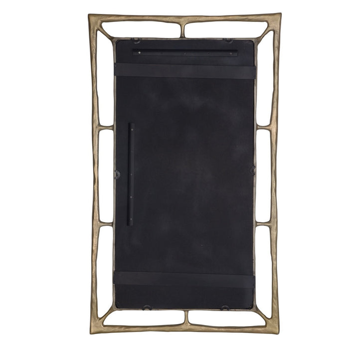 Uttermost 08186 Mirror, Antiqued Brass