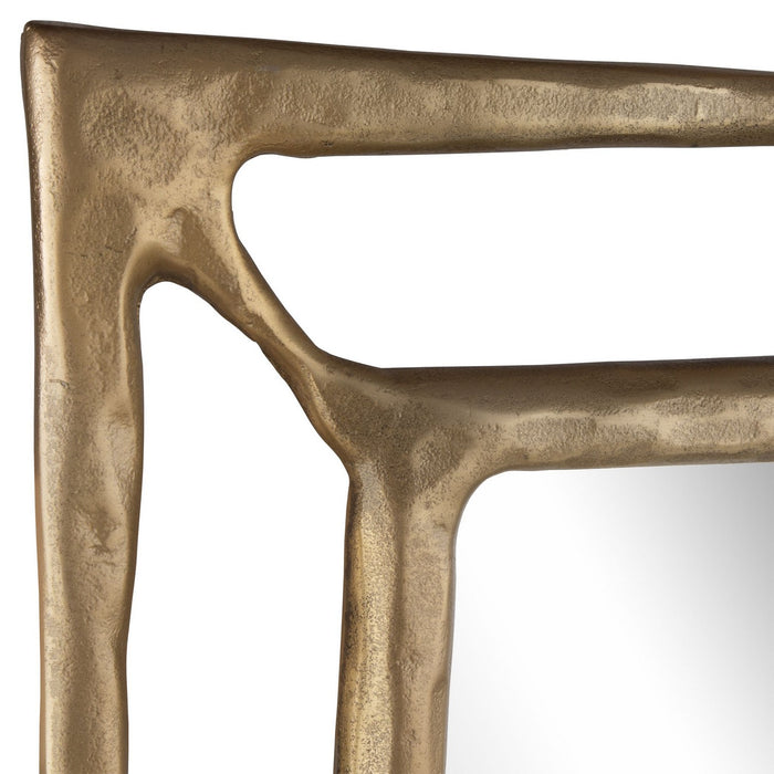 Uttermost 08186 Mirror, Antiqued Brass