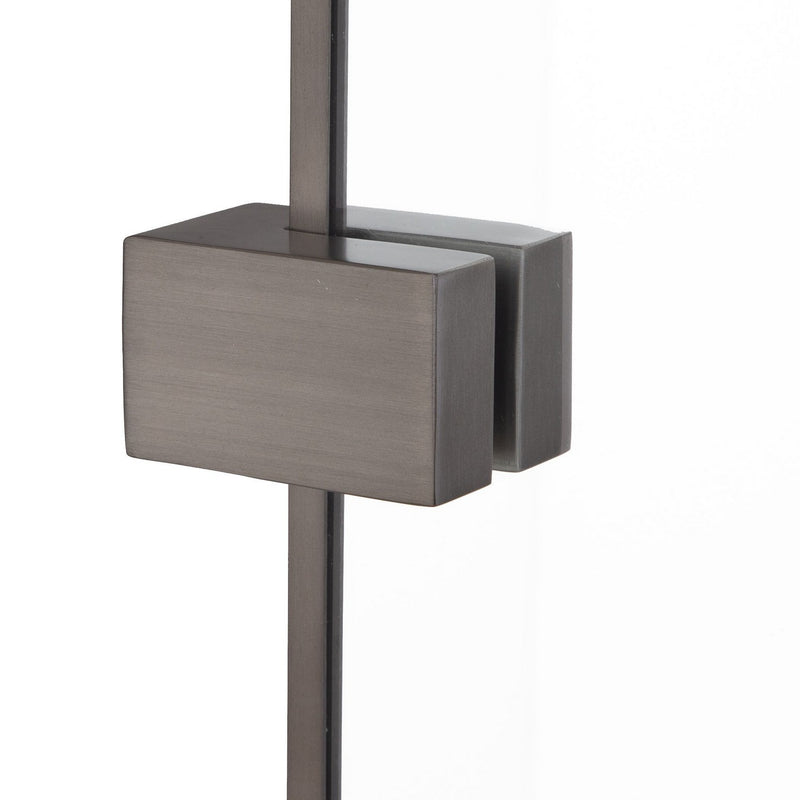 Uttermost 08189 Mirror, Brushed Gun Metal