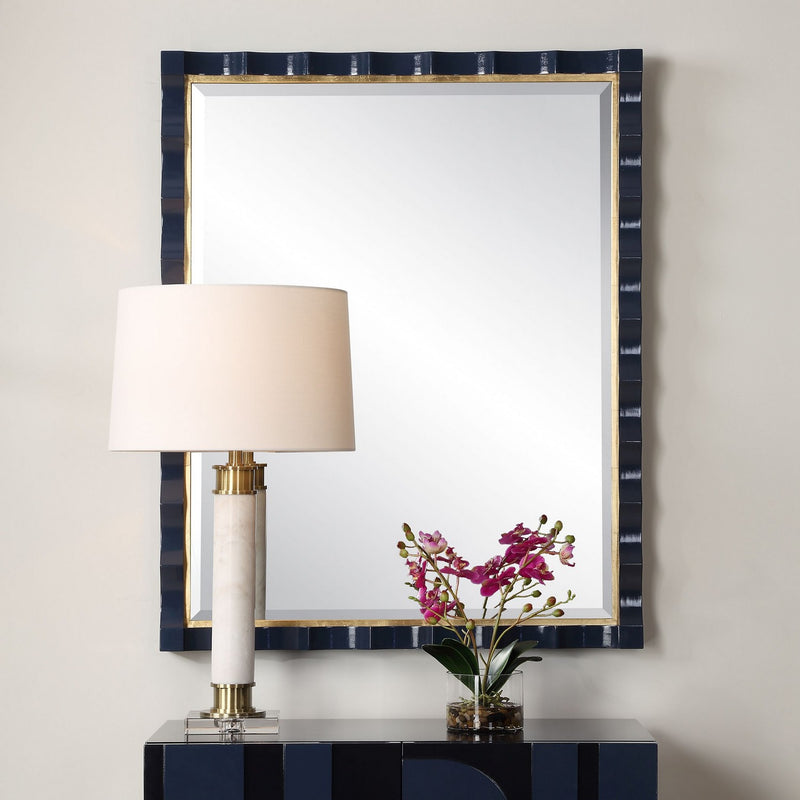 Uttermost 08207 Mirror, Gold Leaf