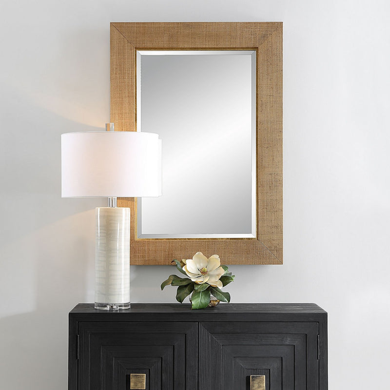 Uttermost 08208 Mirror, Solid Wood