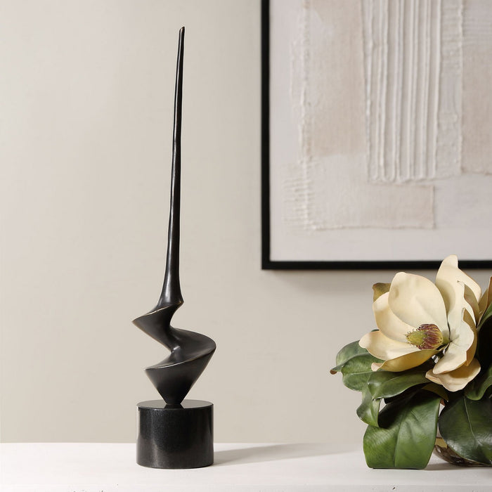 Uttermost 18139 Sculpture, Aged Bronze