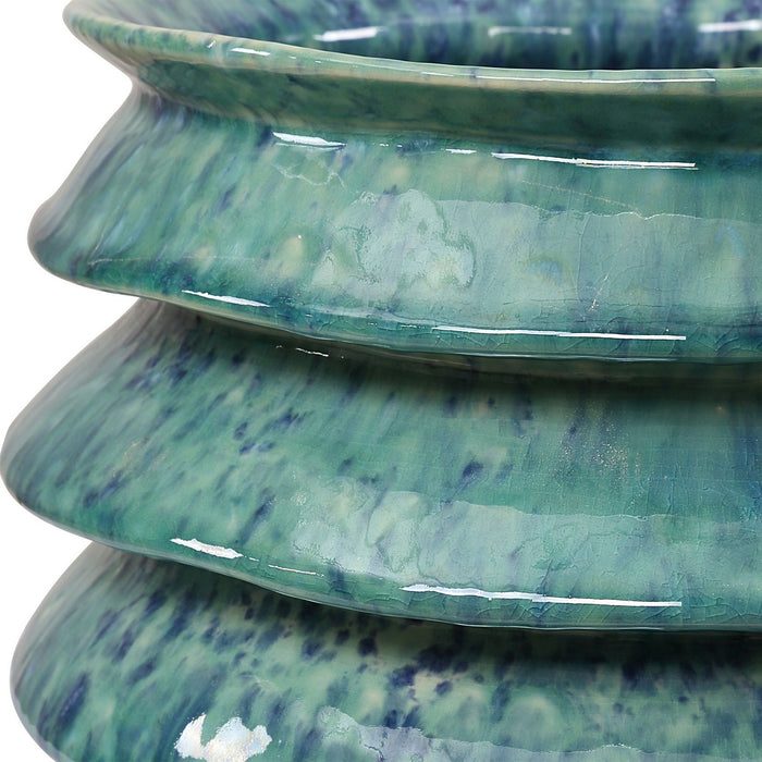 Uttermost 18147 Bowls Set/2, Blue And Green