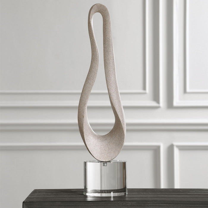 Uttermost 18166 Sculpture, Crystal