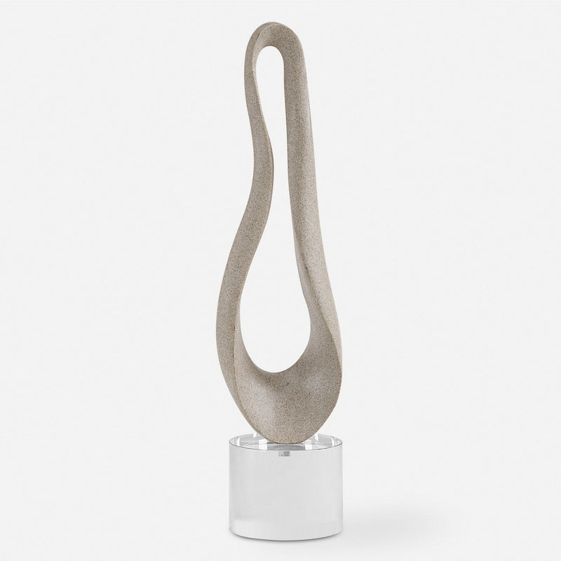 Uttermost 18166 Sculpture, Crystal