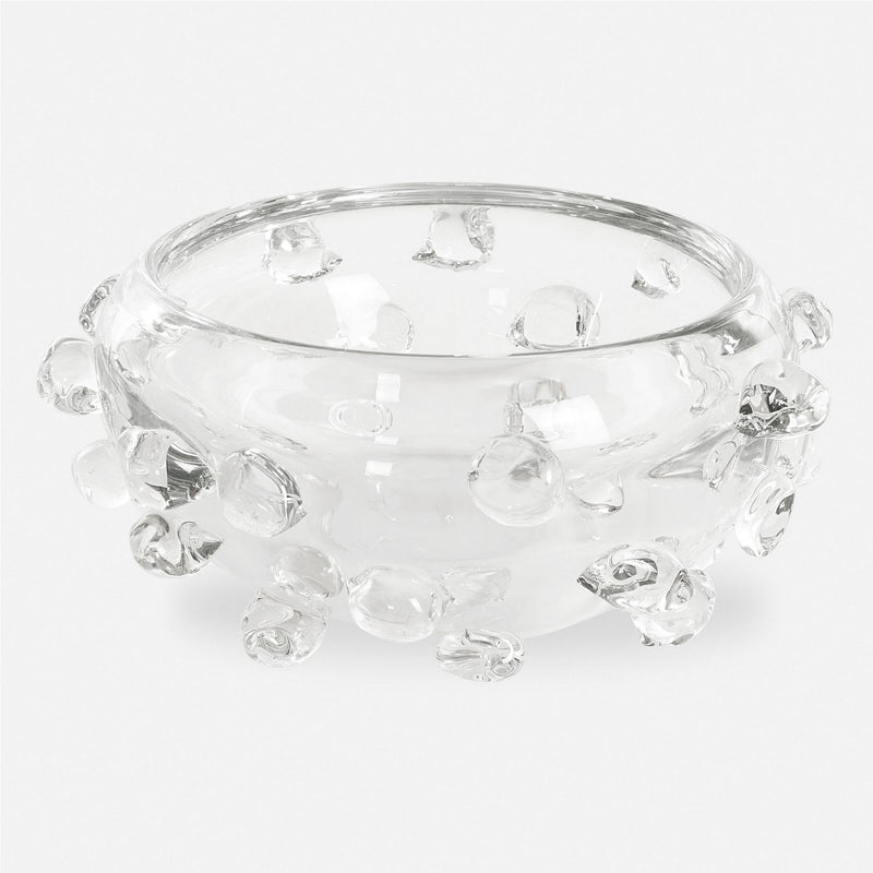 Uttermost 18181 Bowl, Clear Glass