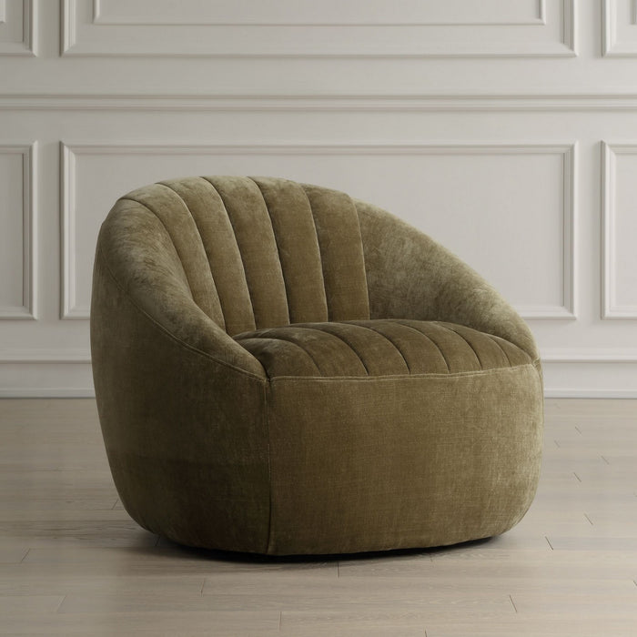 Uttermost 23856 Chair, Antique Velvet