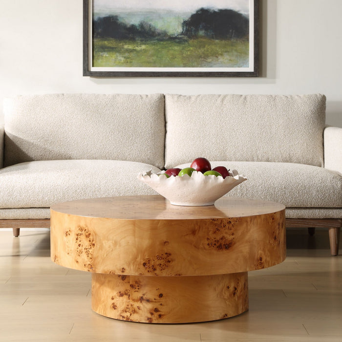 Uttermost 25335 Coffee Table, Honey Tone