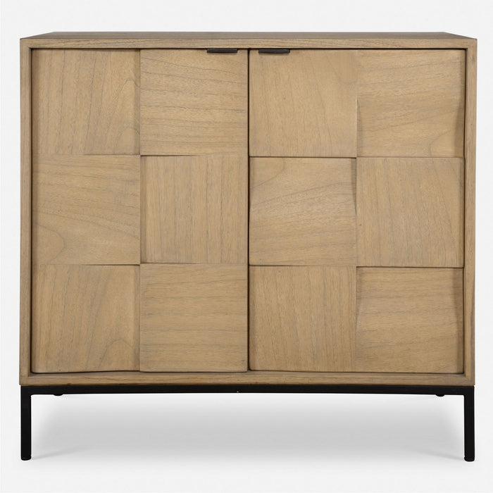 Uttermost 25568 Cabinet, Matte Black