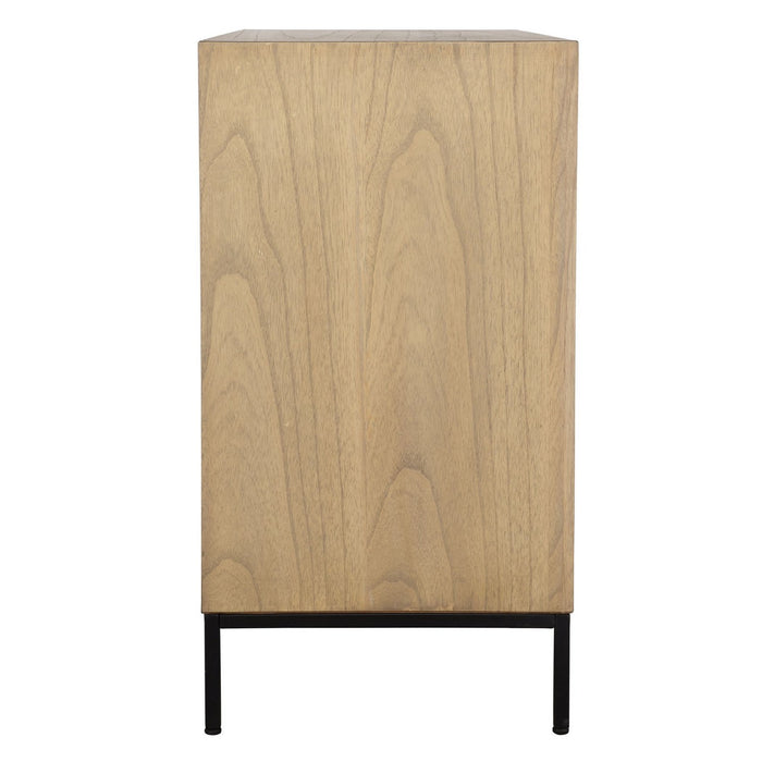 Uttermost 25568 Cabinet, Matte Black