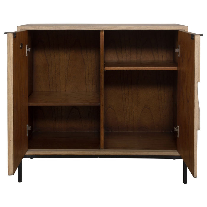 Uttermost 25568 Cabinet, Matte Black