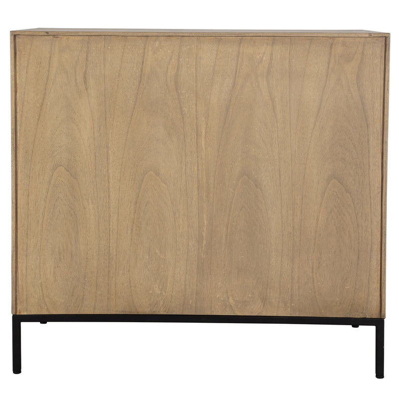 Uttermost 25568 Cabinet, Matte Black