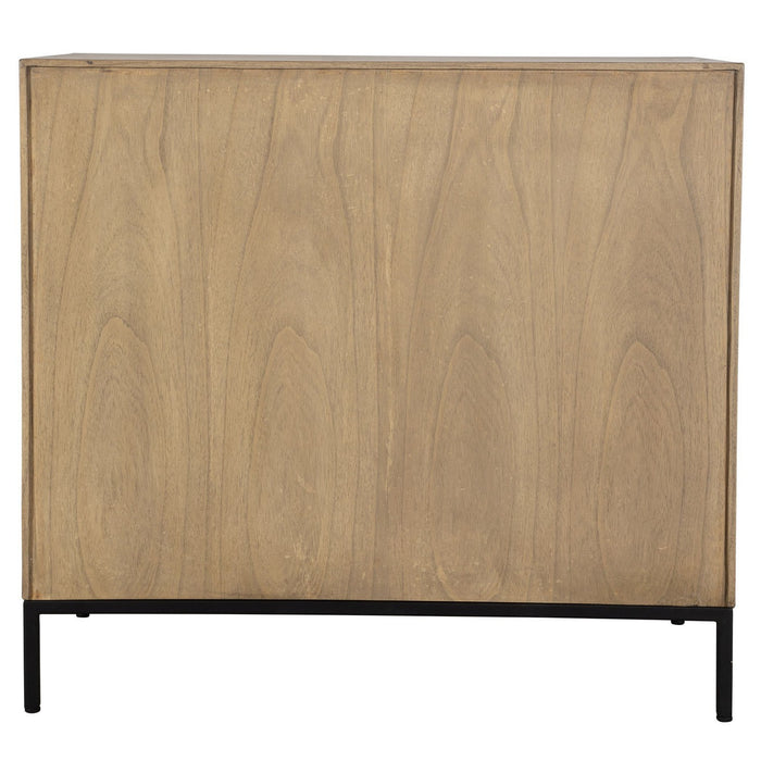Uttermost 25568 Cabinet, Matte Black