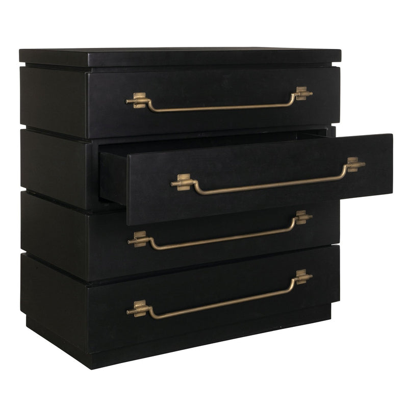 Uttermost 26002 Accent Chest, Black