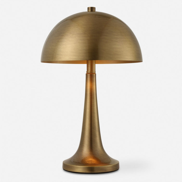 Uttermost 30413-1 One Light Table Lamp, Antique Brass