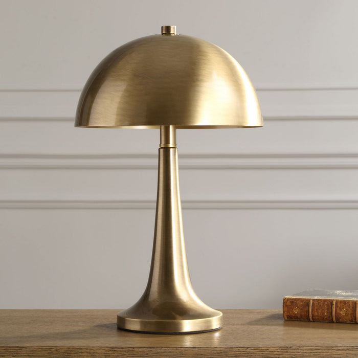 Uttermost 30413-1 One Light Table Lamp, Antique Brass