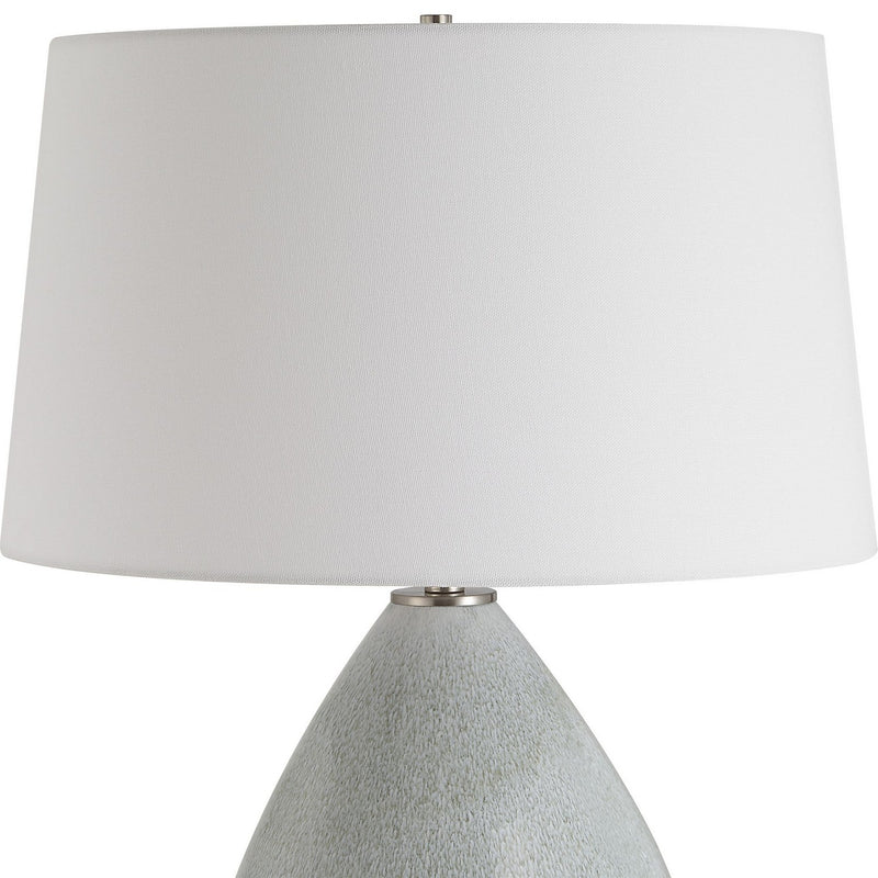 Uttermost 30432 One Light Table Lamp, Brushed Nickel