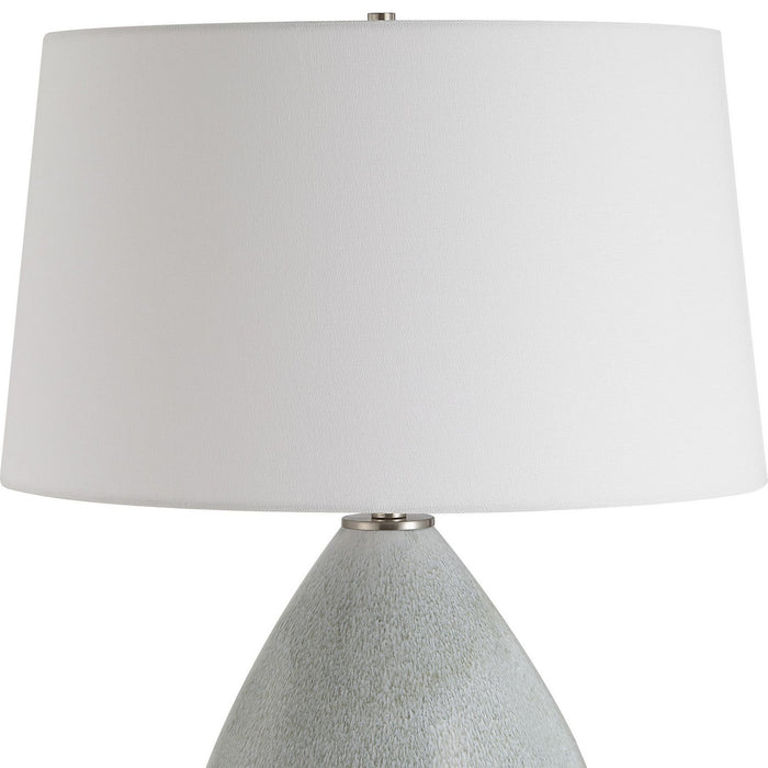 Uttermost 30432 One Light Table Lamp, Brushed Nickel