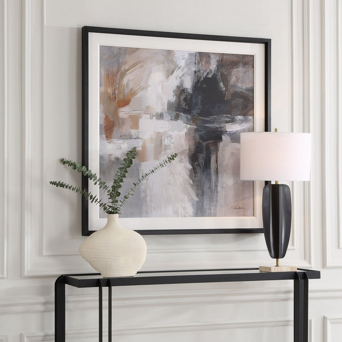 Uttermost 32347 Framed Print, Black