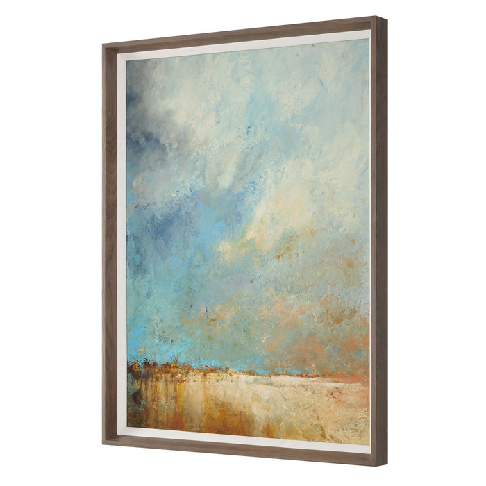 Uttermost 32350 Framed Print, Briarsmoke/dark Walnut