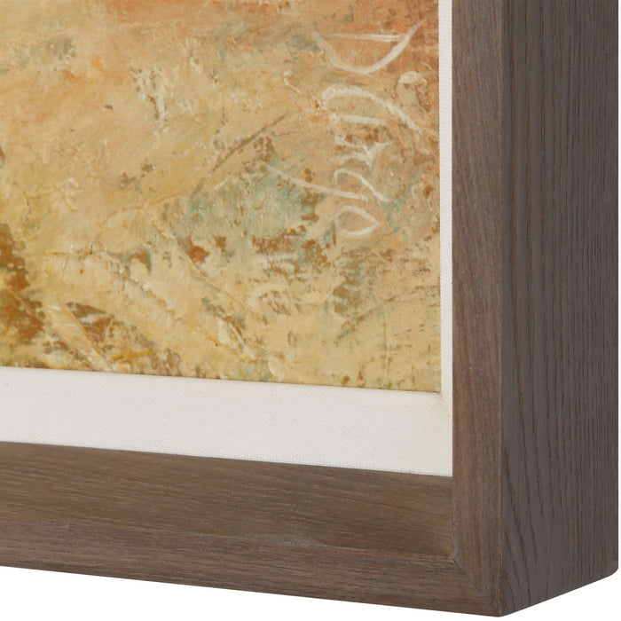 Uttermost 32350 Framed Print, Briarsmoke/dark Walnut