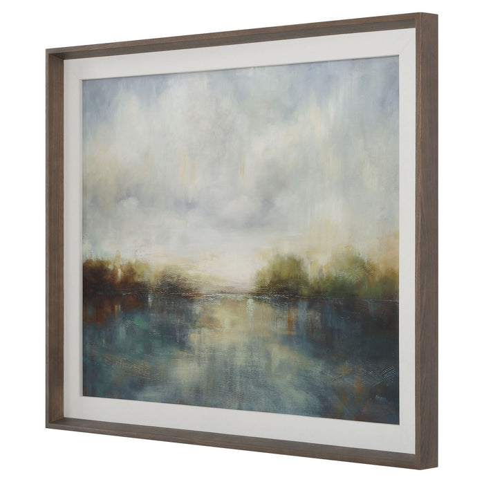 Uttermost 32352 Framed Print, Aged Walnut