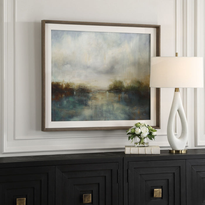 Uttermost 32352 Framed Print, Aged Walnut