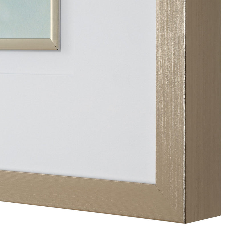 Uttermost 32356 Landscape Prints Set/2, Brushed Champagne Gold