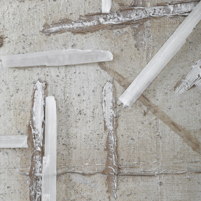 Uttermost 32357 Canvases Set/2, Brushed Champagne Gold