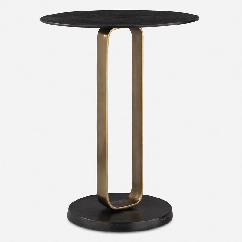 Uttermost 50005 Accent Table, Brass