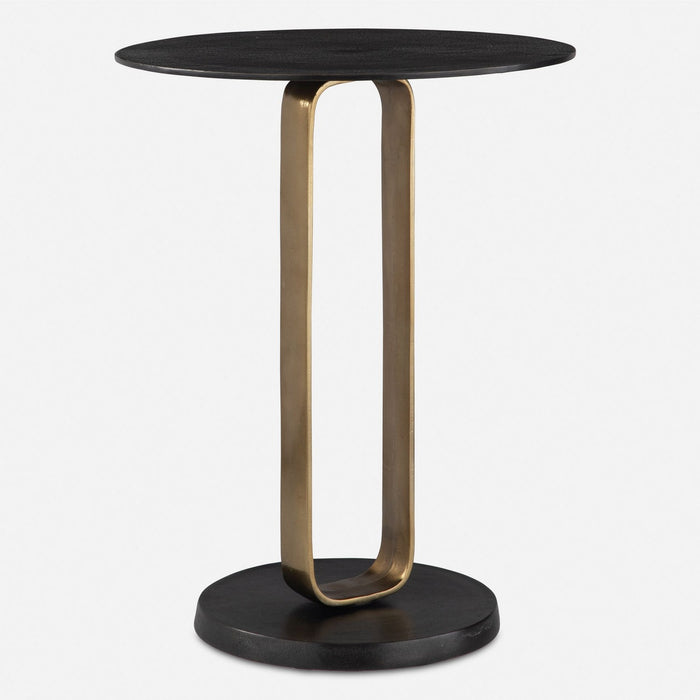 Uttermost 50005 Accent Table, Brass