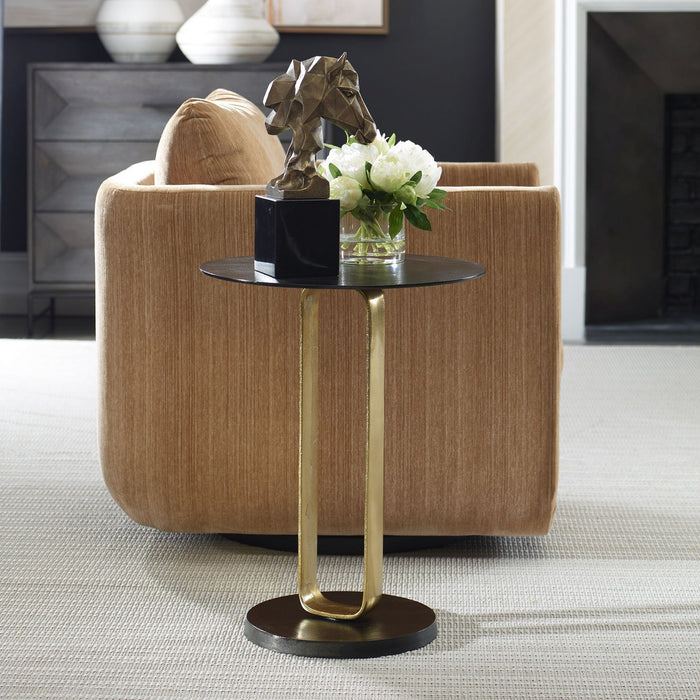 Uttermost 50005 Accent Table, Brass