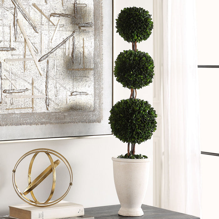 Uttermost 60223 Triple Topiary, Terracotta