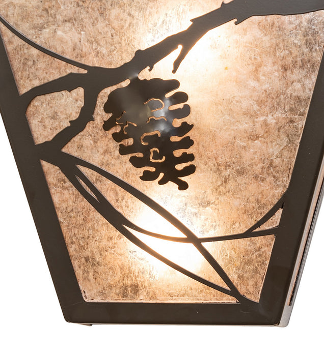 Meyda Tiffany 122424 Two Light Wall Sconce, Timeless Bronze