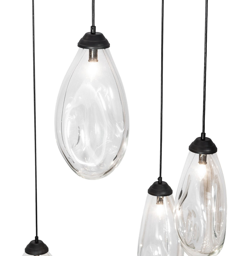 Meyda Tiffany 271695 16 Light Pendant, Solar Black