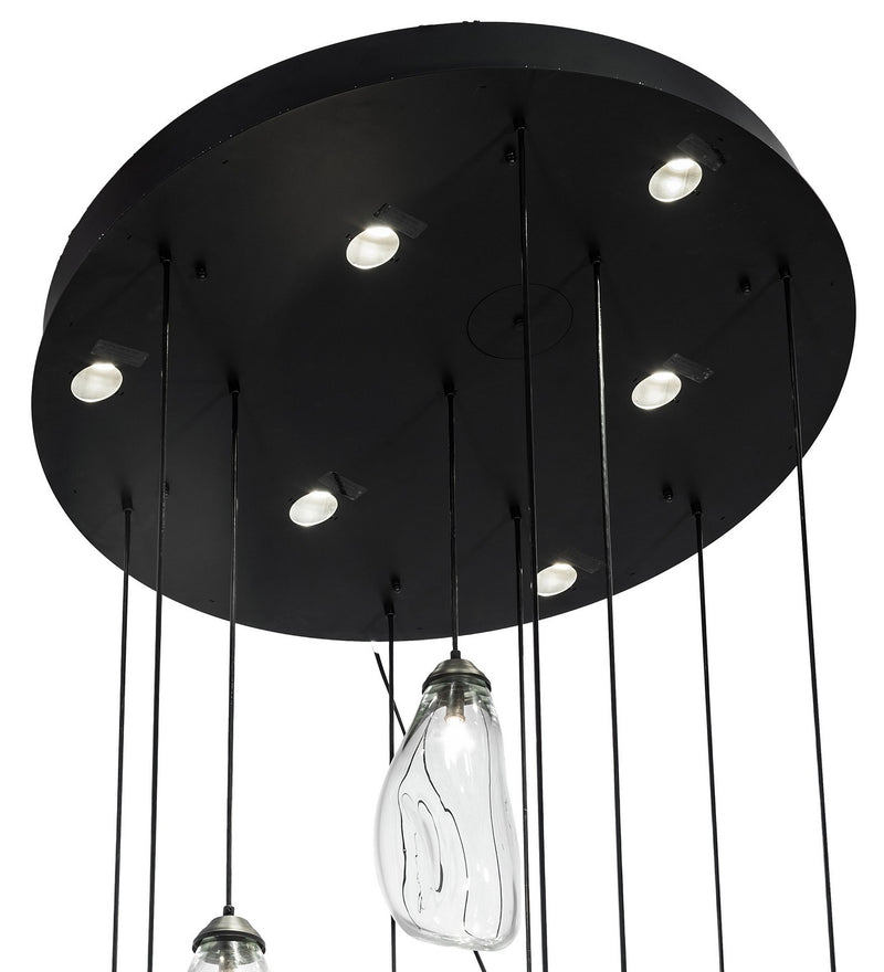 Meyda Tiffany 271695 16 Light Pendant, Solar Black