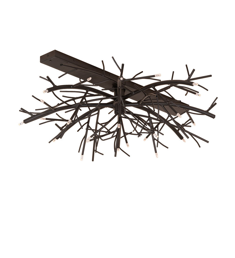 Meyda Tiffany 273772 LED Chandelier, Blackwash