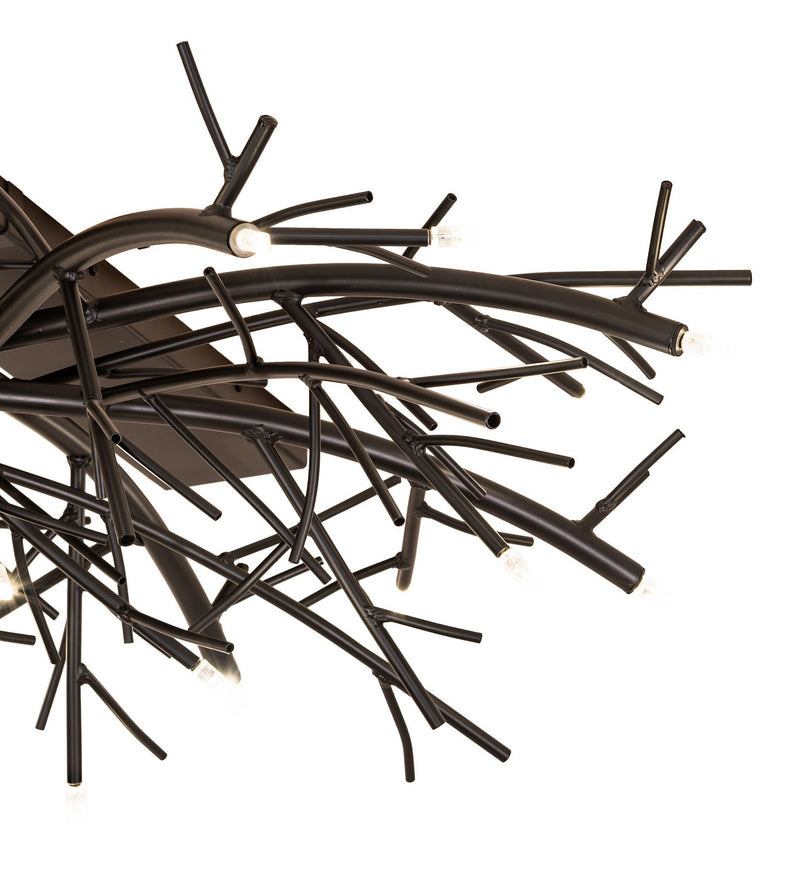 Meyda Tiffany 273772 LED Chandelier, Blackwash