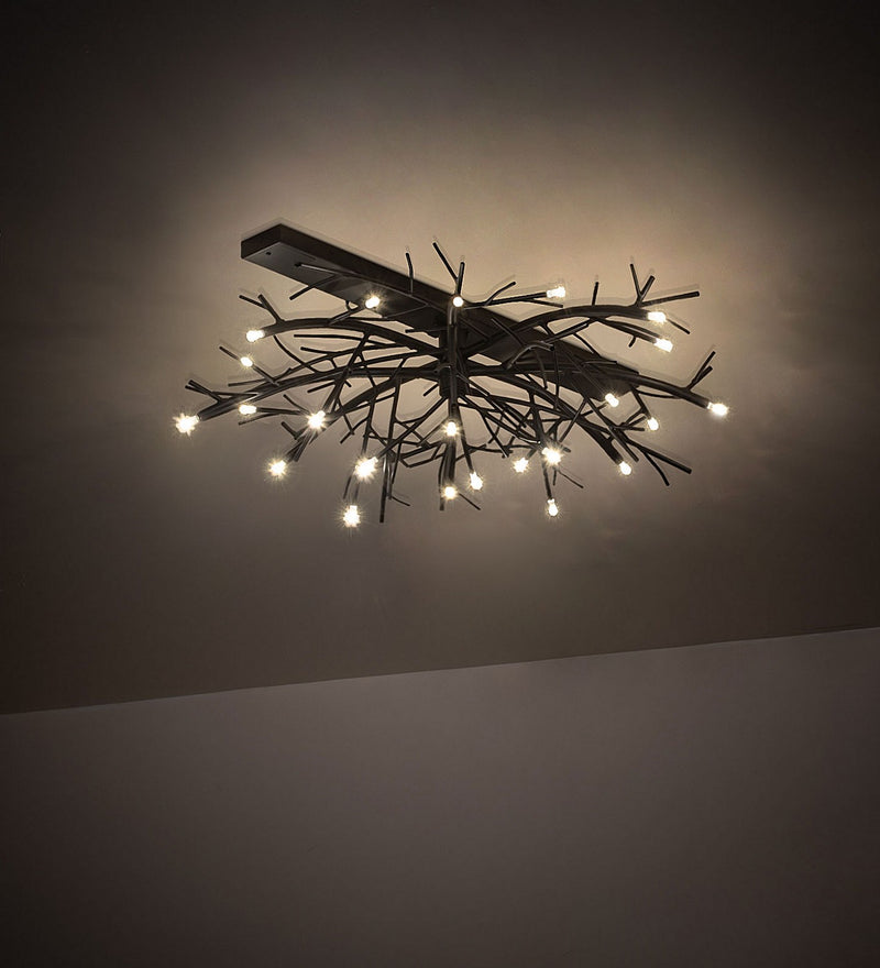 Meyda Tiffany 273772 LED Chandelier, Blackwash