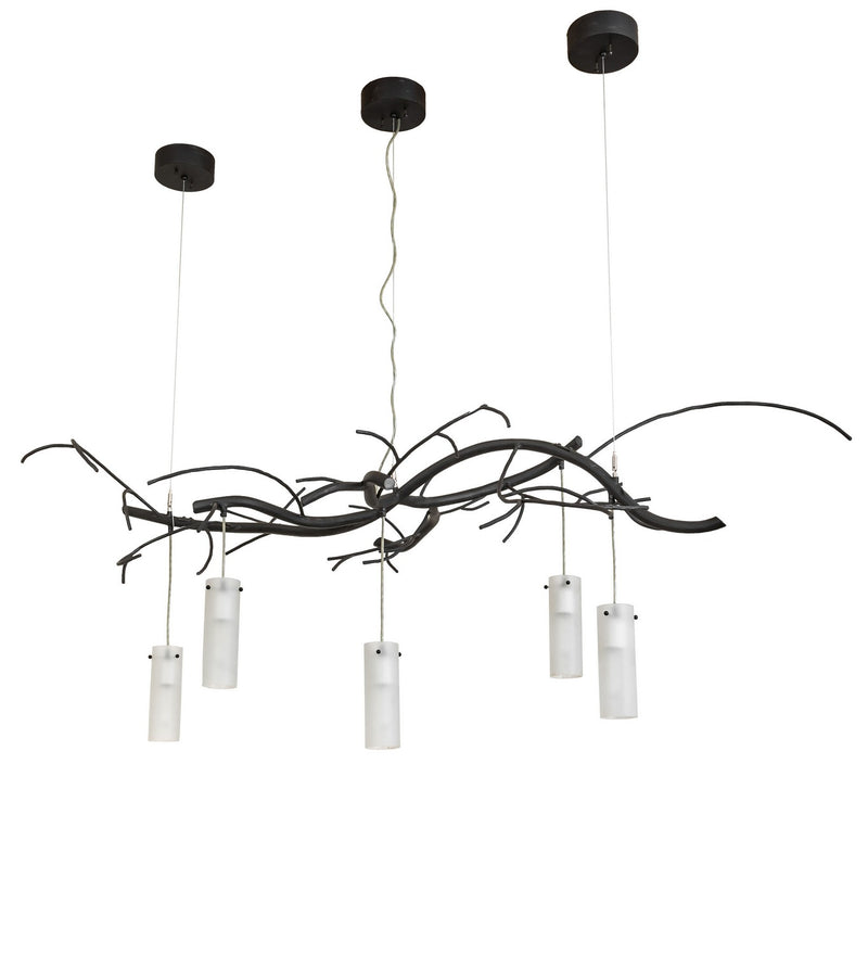 Meyda Tiffany 273962 Five Light Chandelier, Costello Black