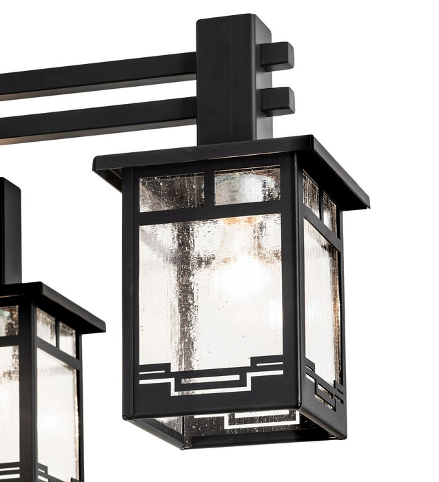 Meyda Tiffany 273995 Five Light Chandelier, Solar Black