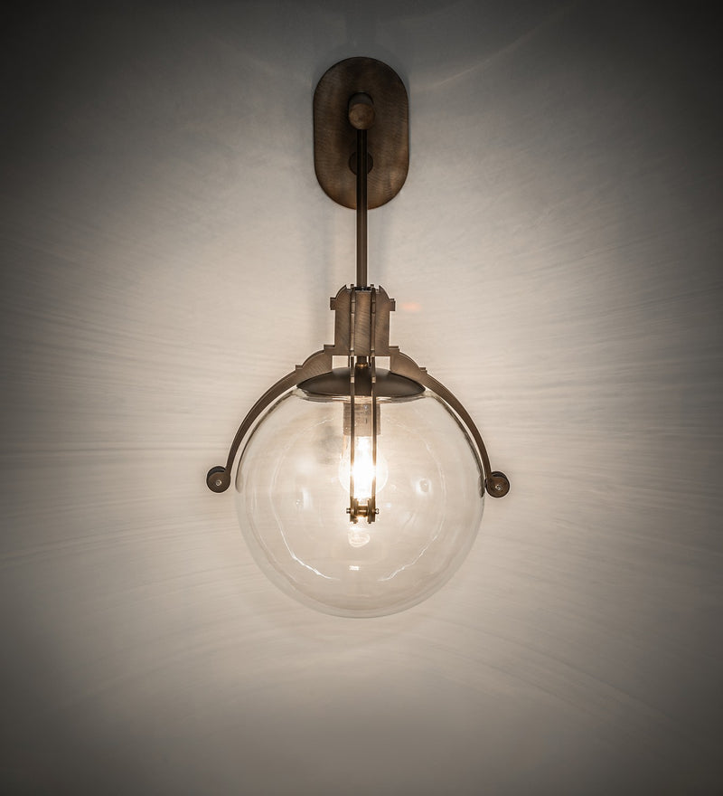 Meyda Tiffany 274913 LED Wall Sconce, Antique Copper