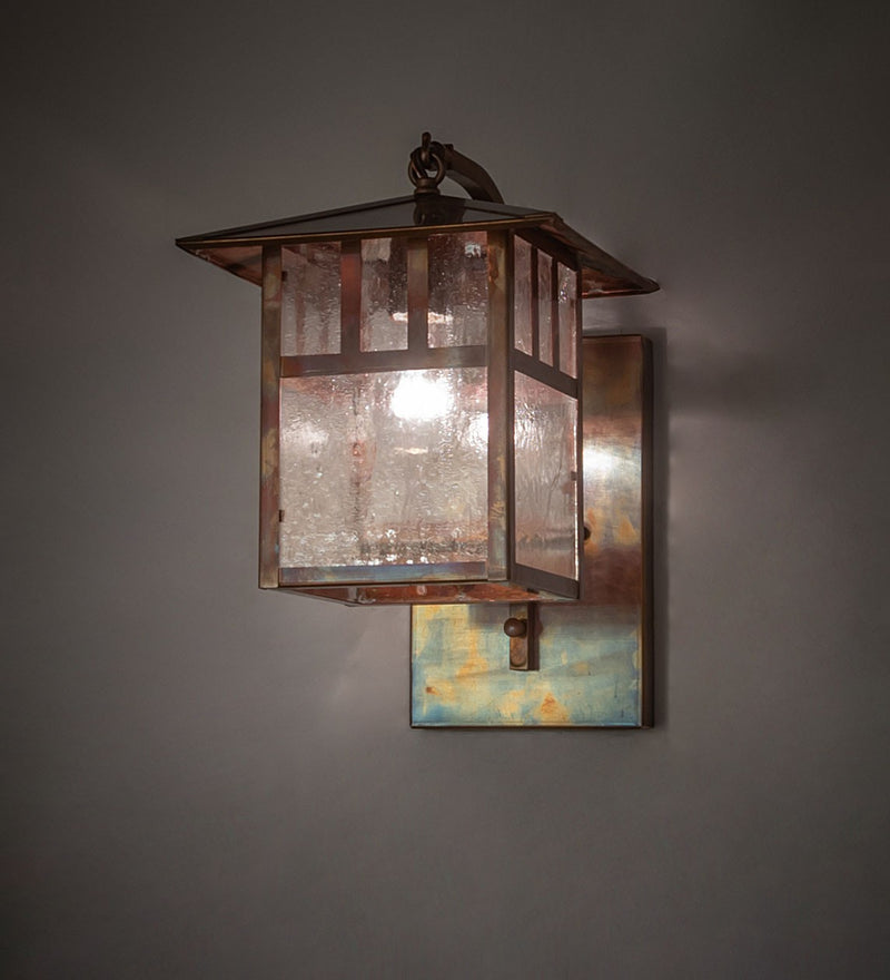 Meyda Tiffany 274977 LED Wall Sconce, Vintage Copper