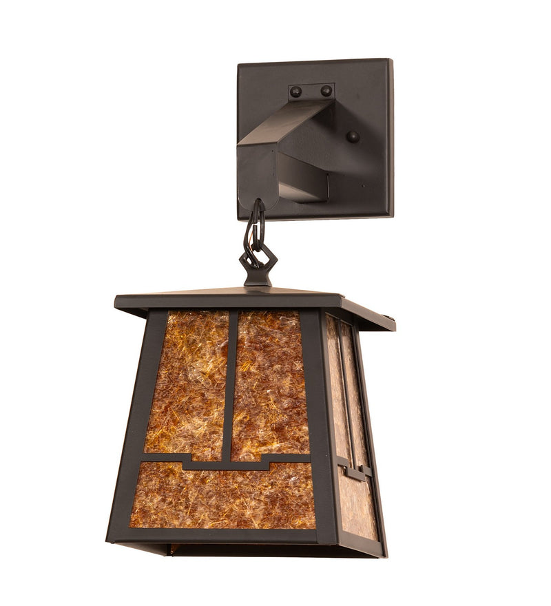 Meyda Tiffany 275600 LED Wall Sconce, Flat Black