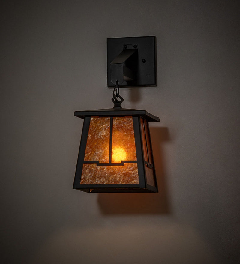Meyda Tiffany 275600 LED Wall Sconce, Flat Black