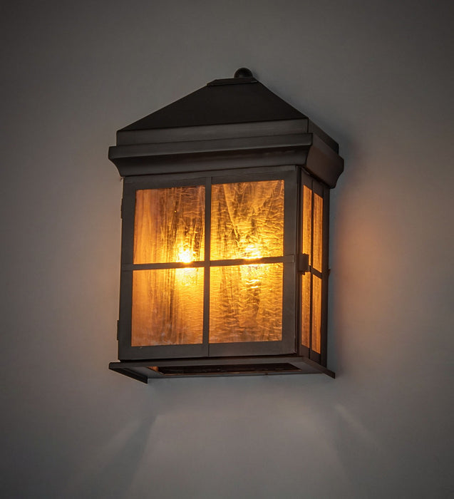 Meyda Tiffany 276402 Two Light Wall Sconce, Craftsman Brown