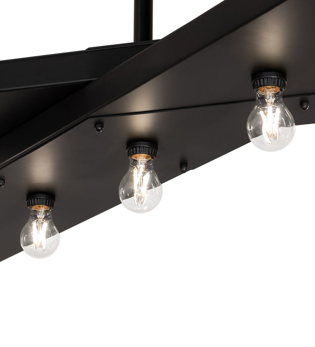 Meyda Tiffany 276585 17 Light Chandelier, Solar Black