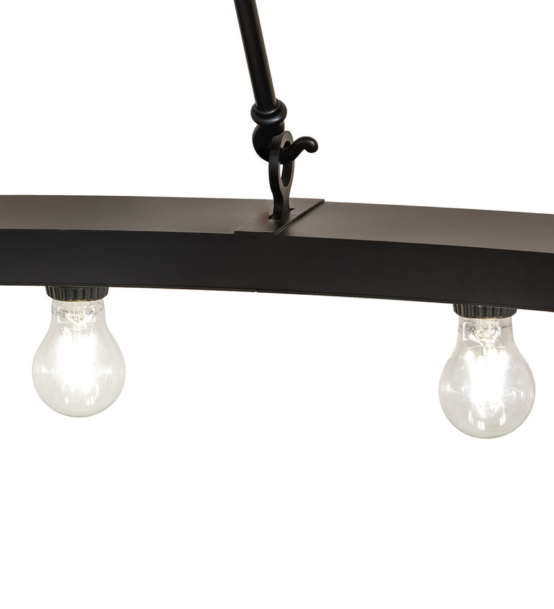 Meyda Tiffany 276590 24 Light Chandelier, Solar Black