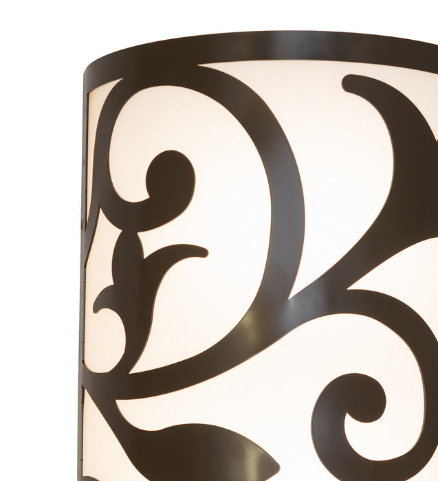 Meyda Tiffany 276885 Two Light Wall Sconce, Rail Bronze